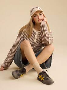 CUCCOO EASI 女士休闲运动鞋 - 黃咖色 - 查看 10