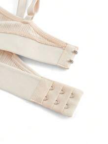 Ocili 2件/套 棉质罗纹针织三角杯舒适文胸（女士） - 彩色 - 查看 9