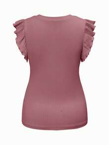 SHEIN Camiseta de maternidad de unicolor, cuello redondo, casual y versátil para uso diario - Multicolor - Ver 13