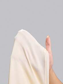 Ontre Damtopp med asymmetrisk halsringning, sommar, casual, enfärgad - Kaki - Visa 6