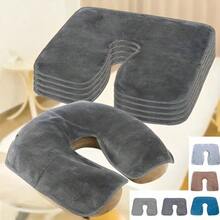 美容加热按摩桌摇篮罩沙龙按摩床洞毛巾SPA U型面枕头枕垫放松椅SPA面枕套 - 彩色 - 查看 4