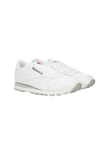 Reebok Classic Leather Men Casual Athletic Shoes White / Light Grey 2214 - 白色 - 查看 2