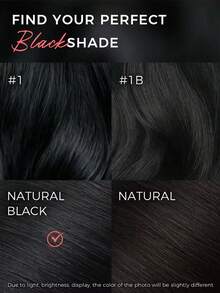 14-28Inch Luxury Straight Human Hair Bundles Virgin Hair Extension High Grade Real Double Weft Hair Weave 1pc High Gloss Long Lifespan Hair Daily & Salon Quality Use Soft & Silky Premium Invisible Hair Extensions - Natural Black - View 13