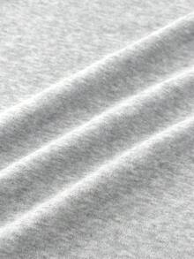 EASEVO Quần thể thao nam dáng rộng, màu xám nhạt, cạp chun, thích hợp cho mùa xuân/thu. - Màu Xám nhạt - Xem 6