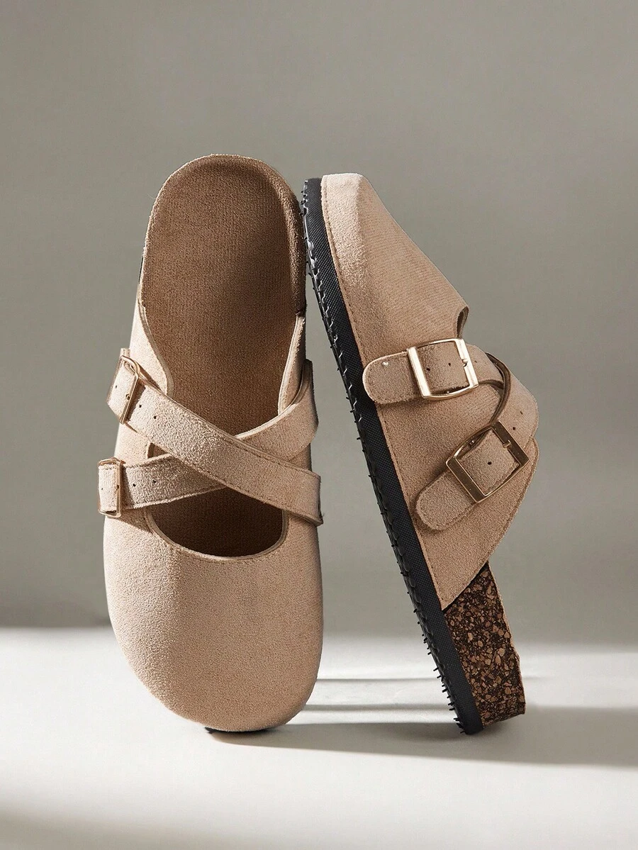 Solecia Women Flats - Apricot - View 1