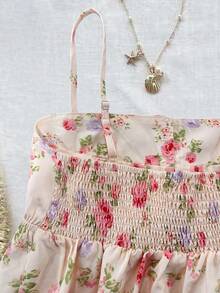 INAWLY Women's Casual Floral Print Camisole Top, Summer - Multicolor - View 4