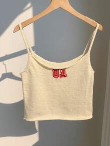 Muchica 女士夏季度假休闲针织吊带衫 - 彩色 - 查看 4