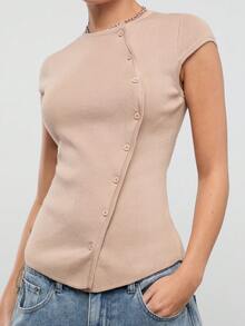 COUREZ Women Knit Tops - Watermelon Pink - View 7