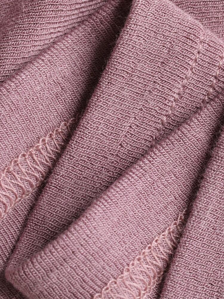 Solid Color Henley Neck Top And Loose Shorts Women Pajama Set