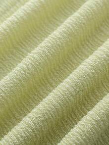 Bluhae 吊带拼接蕾丝薄纱上衣和印花半裙套装，休闲假日海滩度假装 - 彩色 - 查看 5