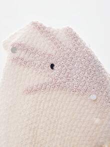 Coolane Women's Spring/Summer Chic Boho Y2K Vacation Outfits Breathable Mesh+Sequin V-Neck Tank Tops+Mini Skirts Two Pieces Outfits - White - View 7