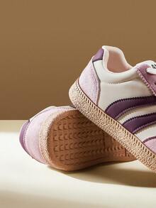 CUCCOO EASI Women's Round Toe Casual Versatile Sneakers - Lilac Purple - View 4