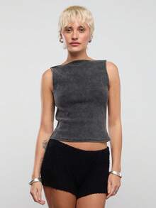 COUREZ Women Tank Tops & Camis - Black - View 1