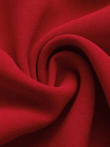 GlowEve Casual Vacation Asymmetrical Ruffle V-Neck Sleeveless Camisole Dress, Red, Summer - Red - View 8