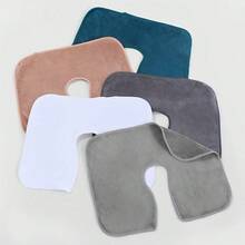 美容加热按摩桌摇篮罩沙龙按摩床洞毛巾SPA U型面枕头枕垫放松椅SPA面枕套 - 彩色 - 查看 1