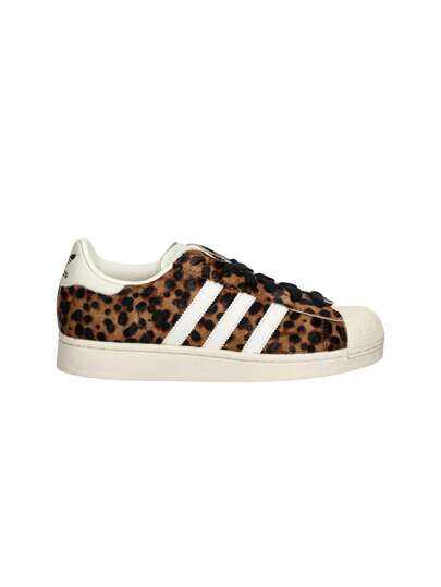Adidas Superstar II Women Shoes Brown / Cream White / Gold Metallic KI0569