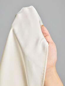 Ontre 2026新款早春米色长袖喇叭袖单排扣长连衣裙，适合现代都市派对、返校季、都市简约休闲日常穿着、波西米亚风、度假、节日等场合，春季皆宜。 - 米色 - 查看 7