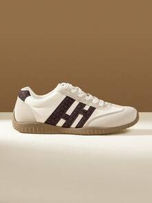 CUCCOO EASI Zapatos deportivos versátiles y casuales con suela plana para mujer - Burdeos - Ver 2