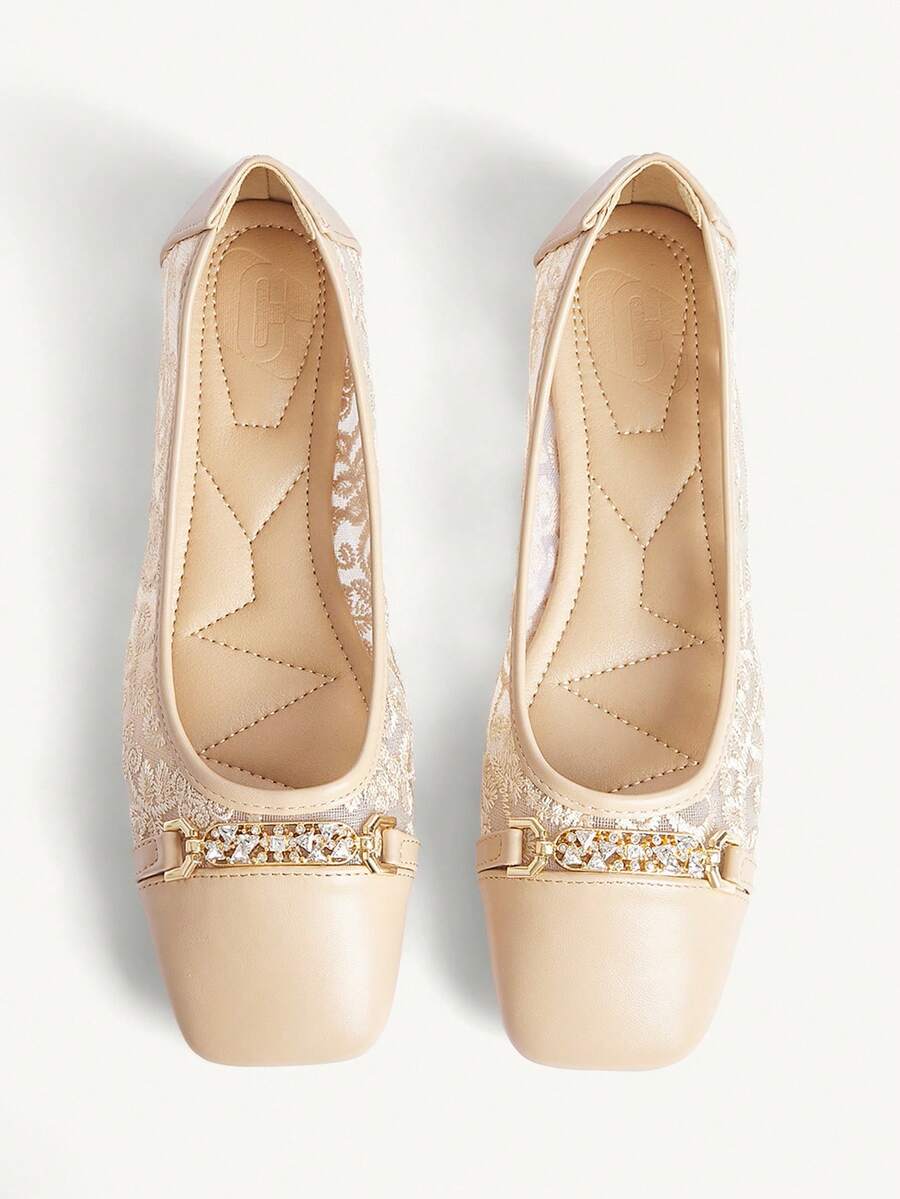 CUCCOO CHICEST Zapatos planos para mujer - Albaricoque - Ver 1