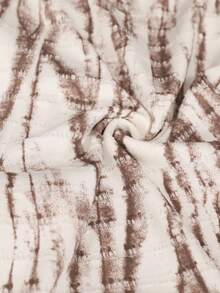 EMERY ROSE 女士纯色圆领背心和扎染休闲裤两件套 - 彩色 - 查看 9