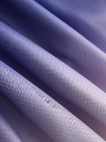 Bluhae Millennium Print Pattern Sleeveless Asymmetrical Hem Crop Top, Suitable For Summer Beach Vacation - Purple - View 6