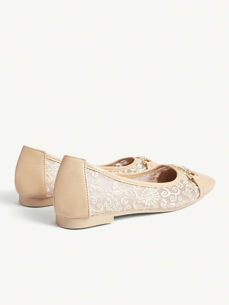 CUCCOO CHICEST Women Flats Wedding Shoes Spring Shoes Bride Shoes