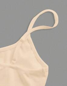 Top de tirantes para dama en tono beige - Beis - Ver 4