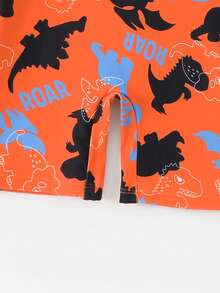 Fantacosmos Young Boys Long Sleeve One-Piece Swimsuit, Summer - Multicolor - View 5