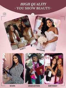 14-28Inch Luxury Straight Human Hair Bundles Virgin Hair Extension High Grade Real Double Weft Hair Weave 1pc High Gloss Long Lifespan Hair Daily & Salon Quality Use Soft & Silky Premium Invisible Hair Extensions - Natural Black - View 11