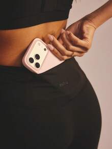 Aralina 休闲运动春夏运动七分裤，正面细节设计，适合度假、沙滩、骑行等场合，黑色 - 黑色 - 查看 6