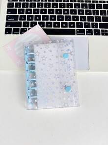 Zazumi 1 A7 Size Portable Transparent Binder, Can Be Used As A Transparent Sticker Book, Sticker Book, Photo Storage Bag, Photo Album, Budget Planner, Diary Notebook, Office Supplies - Multicolor - View 20