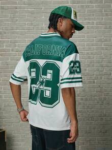 GALLERY FADE Men's Printed Polo Shirt, Fashionable And Versatile For Everyday Wear - Multicolor - View 2