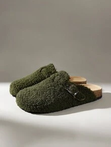 Solecia Women Flats - Dark Green - View 6