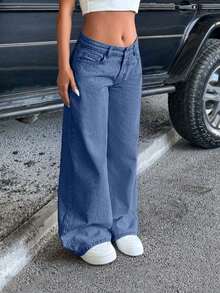 Women Jeans - Light Wash - View 4