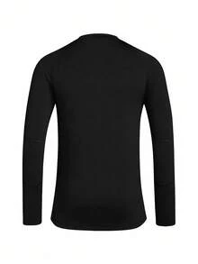 Adidas Techfit Men's Cold.Rdy Long Sleeve T-Shirt Black - 黑色 - 查看 2