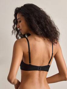 Ocili 2件/套 棉质罗纹针织三角杯舒适文胸（女士） - 彩色 - 查看 3