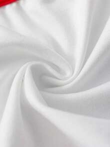 HELLO KITTY AND FRIENDS | SHEIN 少女卡通印花吊带文胸套装 - 紅白色 - 查看 7