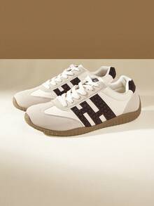 CUCCOO EASI Zapatos deportivos versátiles y casuales con suela plana para mujer - Burdeos - Ver 6