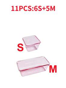 Caja de almacenamiento de cosméticos con estilo de cajón, juego de cajas de almacenamiento con cajón transparente, bandejas de varios tamaños, caja de almacenamiento multifuncional, puede almacenar diversos artículos pequeños como cosméticos, ropa, útiles escolares, herramientas pequeñas y vajilla, muy adecuado para tocadores, cocinas y cajones de oficina. - Rosa - Ver 10