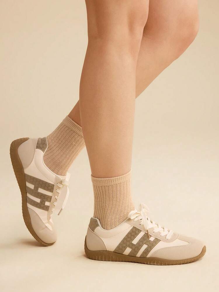 CUCCOO EASI Women's Flat-Bottomed Casual Versatile Sports Training Shoes