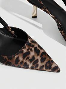 CUCCOO SZL Women's Pointed Toe Stiletto High Heel Shoes, Elegant Sexy Fashion Design, Suitable For Date, Afternoon Tea, Party, Evening, Daily Commute Spring Shoes - leopard print - View 6