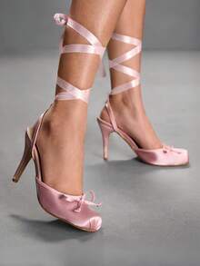 CUCCOO SZL Women Pumps Spring Shoes - Pink - View 10