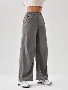 OutZeal Women Outdoor Pants Camping Hiking Cargo Wide Leg Side Pocket - Grey - View 11