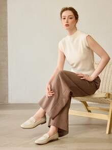 MOTF PREMIUM WOMEN'S COMFORTABLE VERSATILE FLAT HEEL SHOES SPRING SHOES - Beige - View 3