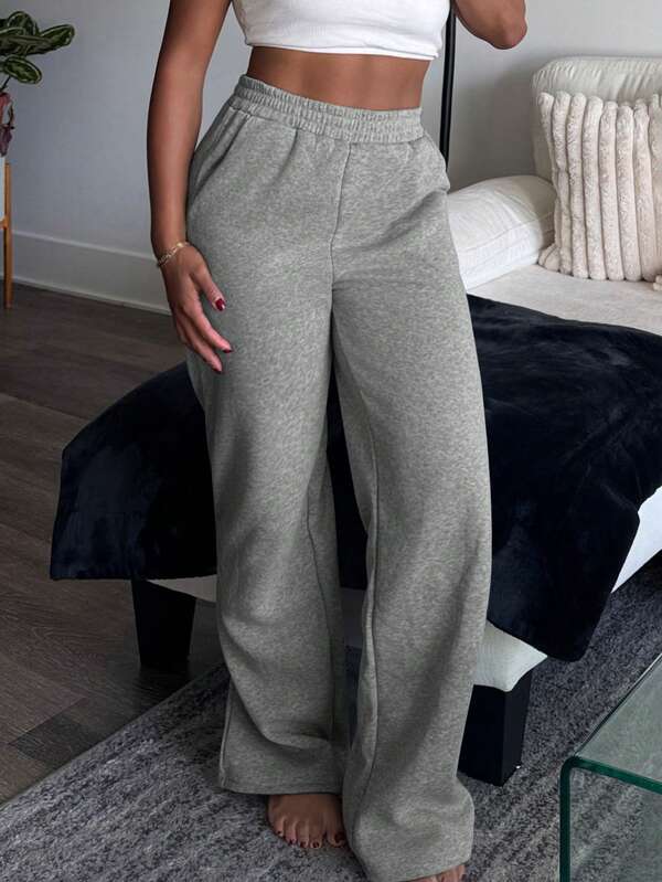 Tyla Gomez 女式纯色休闲运动裤