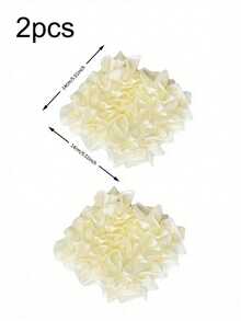 3/2/1件装二合一沐浴海绵丝瓜络带抽绳可固定香皂-去角质网状沐浴球男女通用沐浴球 - 彩色 - 查看 11