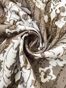 Easowa 女士印花短袖衬衫和短裤休闲两件套 - 彩色 - 查看 8