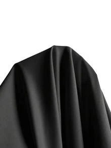 Manfinity LEGND 男士字母数字印花圆领休闲百搭日常短袖T恤 - 黑色 - 查看 3