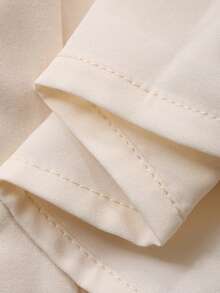 DAZY Floral Embroidery Contrast Mesh Pleated High Waist Dress For Women Sundress Summer - Pink - View 8