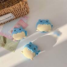 Novelty 1pc Cute Seal Bluetooth Earphone Case, Compatible With Airpods Pro 3, Cartoon Adorable Shockproof Apple Earphone Case Compatible With Apple 1/2/3/4/Pro/Pro2 Bluetooth Earphone Case - Multicolor - View 2